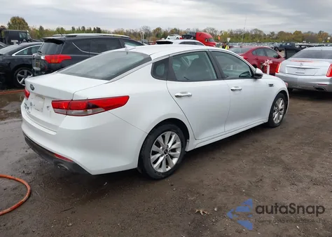 2016 Kia Optima Lx from USA, damaged, VIN 5XXGT4L35GG074090